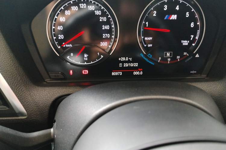 Used BMW M2 2018 M2 Odometer Close Up