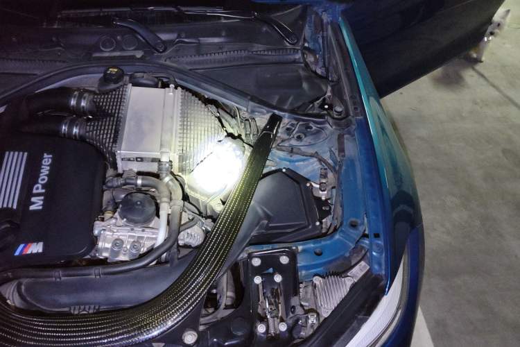 Used BMW M2 2018 M2 Thunder Edition Engine Bay Left