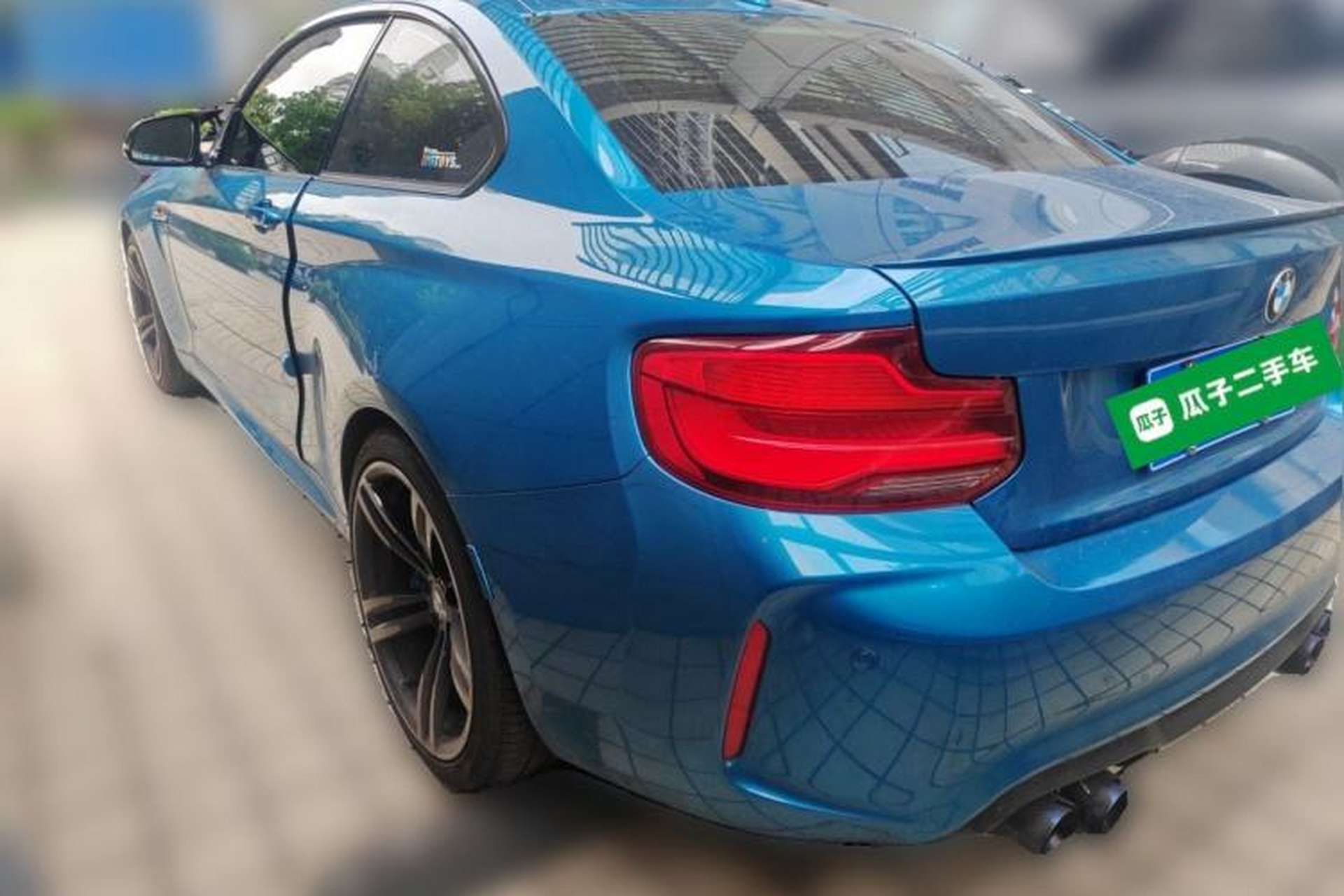 Used BMW M2 2018 M2 Rear Left 45 Deg