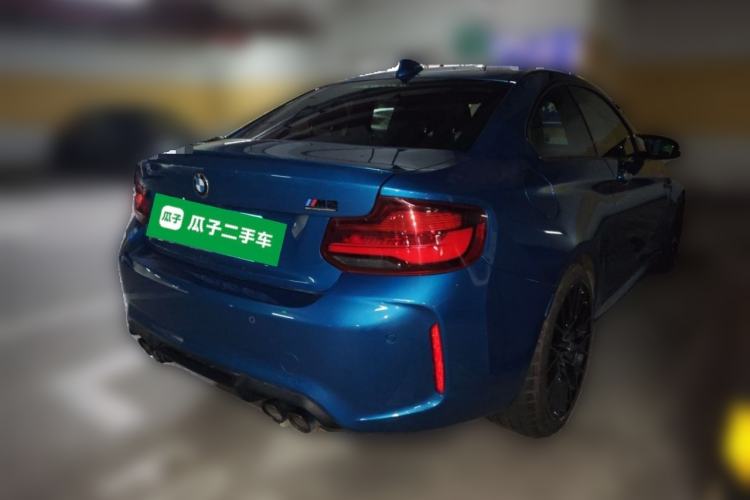 Used BMW M2 2018 M2 Thunder Edition Rear Right 45 Deg