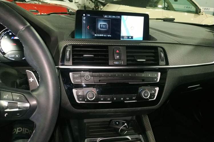 Used BMW M2 2018 M2 Thunder Edition Audio And AC Panel