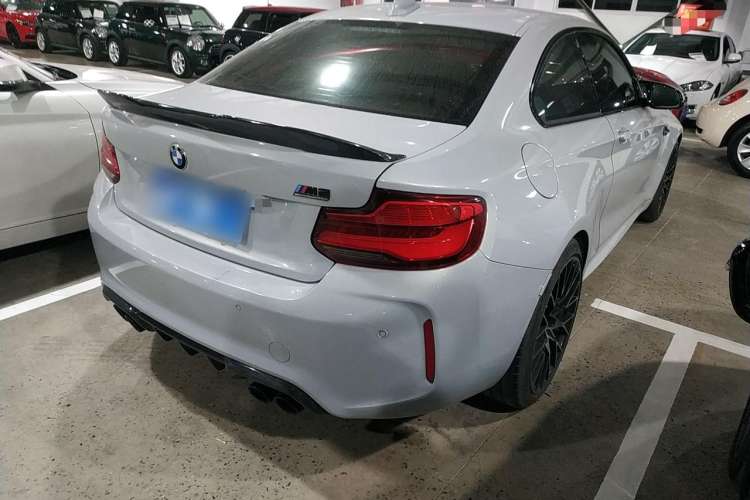 Used BMW M2 2018 M2 Thunder Edition Rear Right 45 Deg