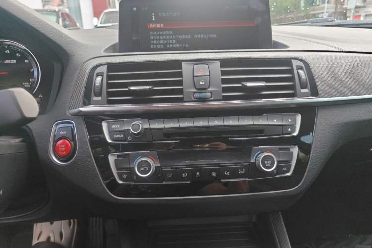 Used BMW M2 2018 M2 Thunder Edition Audio And AC Panel