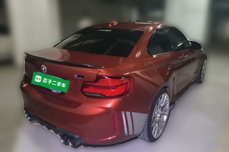 Used BMW M2 2018 M2 Thunder Edition Rear Right 45 Deg