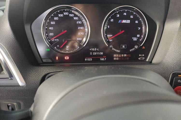 Used BMW M2 2018 M2 Thunder Edition Odometer Close Up