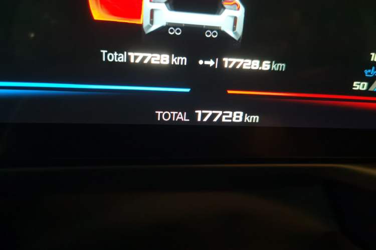 Used BMW M2 2023 M2 Odometer Close Up