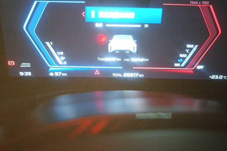 Used BMW M2 2023 M2 Odometer Close Up