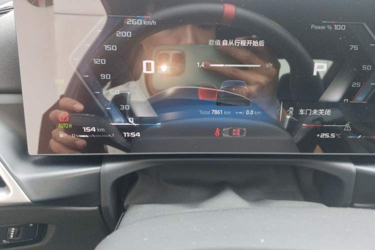 Used BMW M240i 2025 M240i xDrive Odometer Close Up