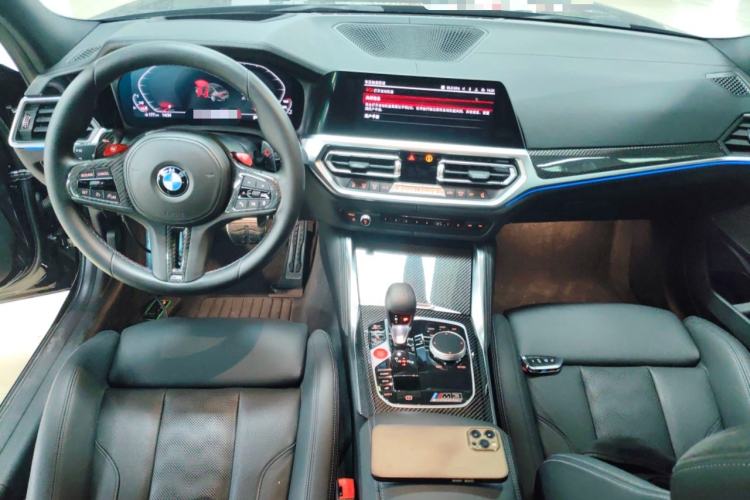 Used BMW M3 2021 M3 Sedan Thunder Edition Center Console