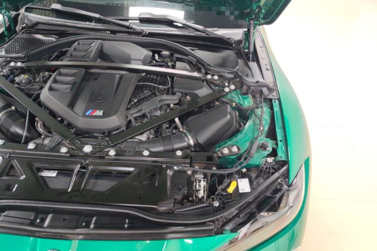 Used BMW M3 2024 M3 Sedan M xDrive Thunder Edition Engine Bay Left