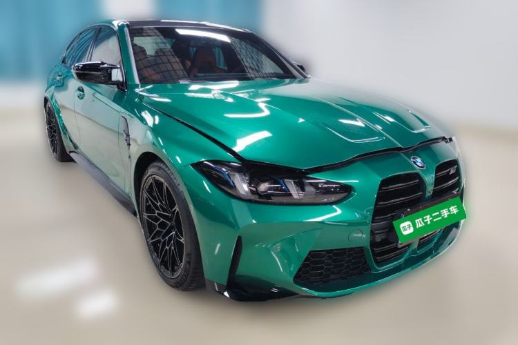 Used BMW M3 2024 M3 Sedan M xDrive Thunder Edition Front Right 45 Deg