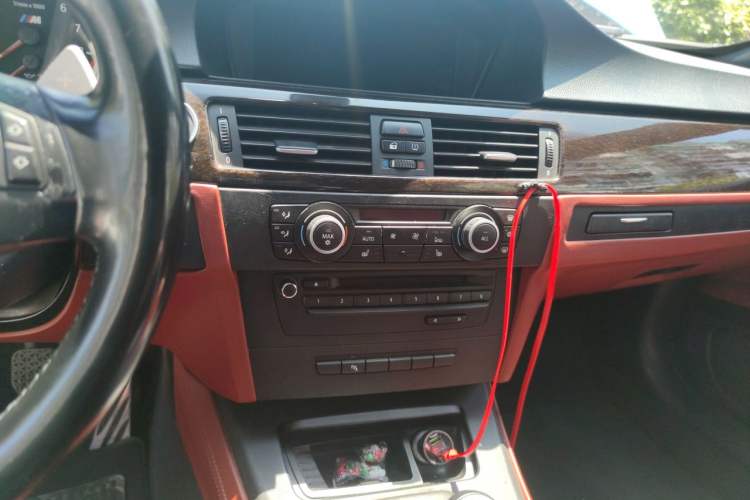 Used BMW M3 2009 M3 Convertible Coupe Audio And AC Panel