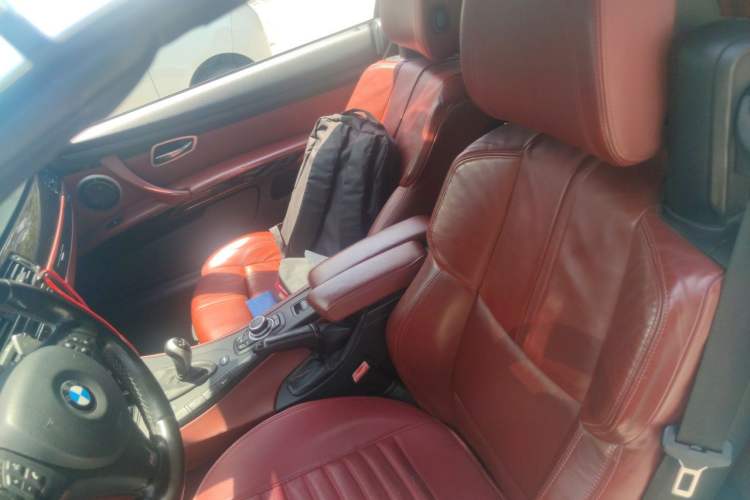 Used BMW M3 2009 M3 Convertible Coupe Left Front Seat