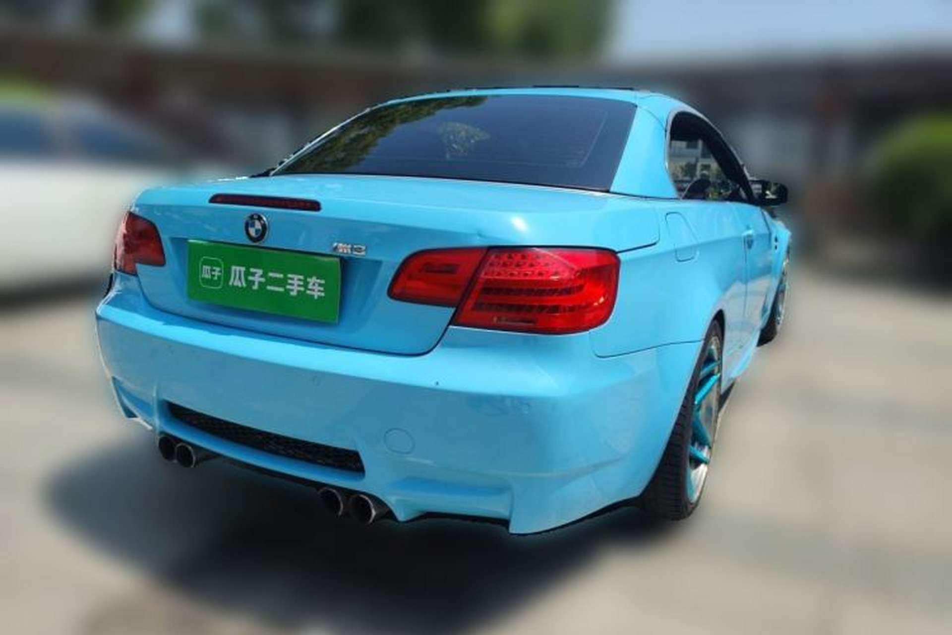 Used BMW M3 2009 M3 Convertible Coupe Rear Right 45 Deg