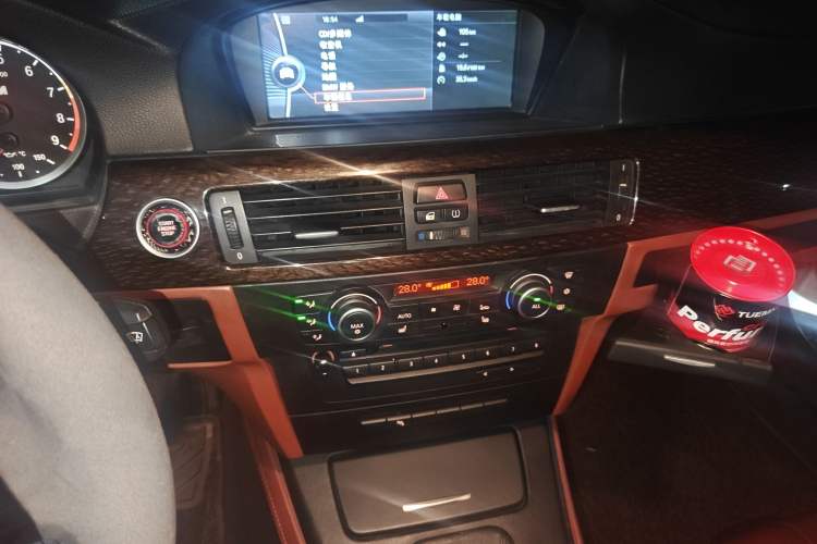 Used BMW M3 2009 M3 Convertible Coupe Audio And AC Panel