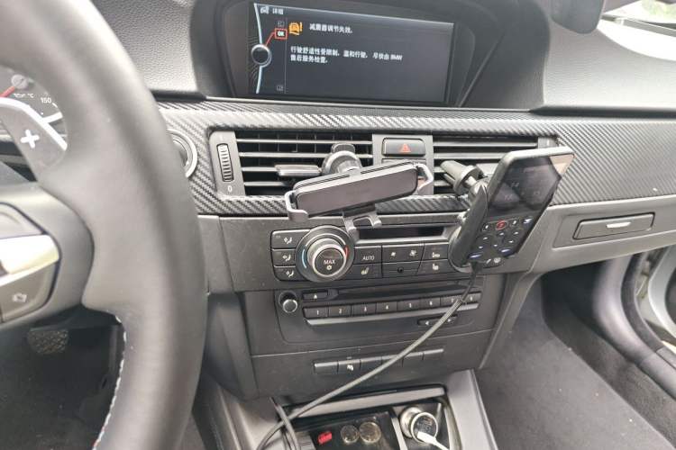 Used BMW M3 2009 M3 Convertible Coupe Audio And AC Panel