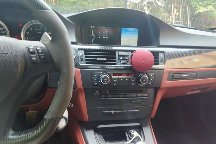 Used BMW M3 2009 M3 Convertible Coupe Audio And AC Panel