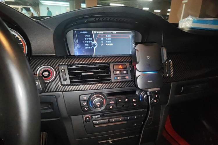 Used BMW M3 2009 M3 Convertible Coupe Audio And AC Panel