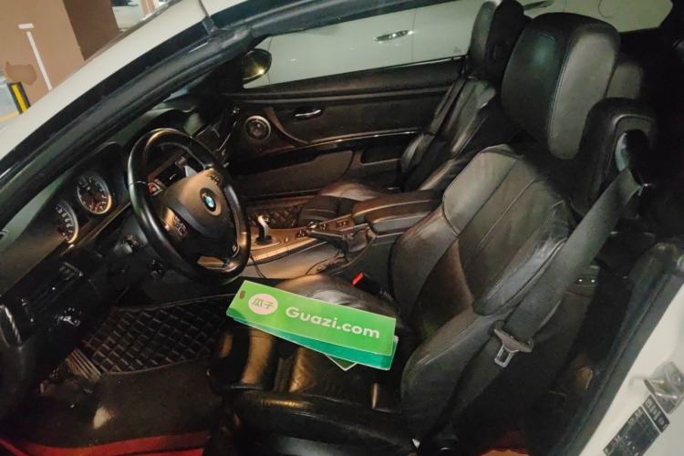 Used BMW M3 2009 M3 Convertible Coupe Left Front Seat