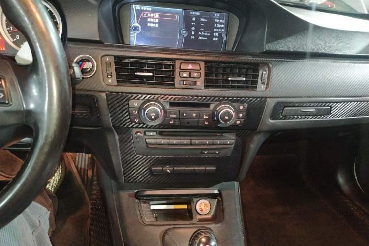Used BMW M3 2011 M3 Coupe Carbon Fiber Roof Edition Audio And AC Panel