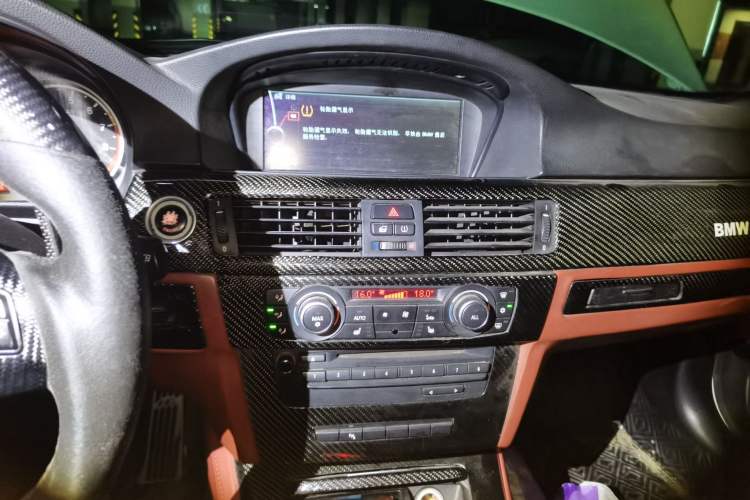 Used BMW M3 2011 M3 Coupe Matte Edition Audio And AC Panel