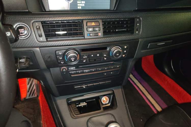 Used BMW M3 2011 M3 Coupe Carbon Fiber Roof Edition Audio And AC Panel