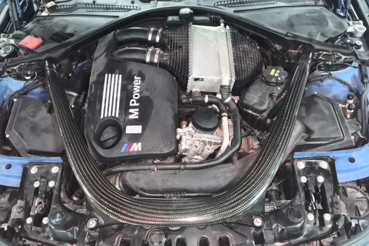 Used BMW M3 2014 M3 four-door sedan Engine Bay