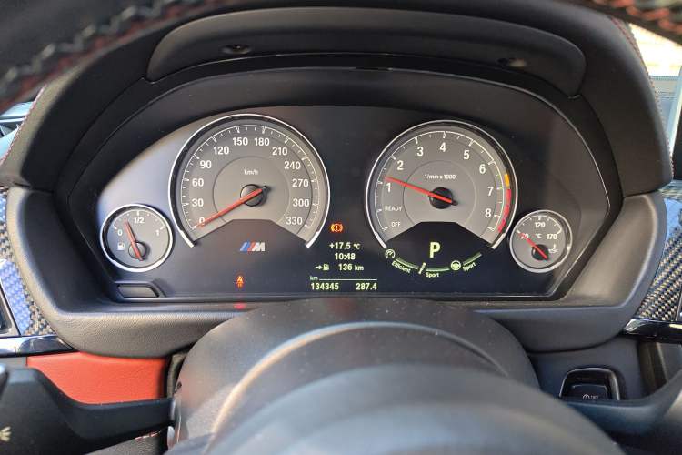 Used BMW M3 2014 M3 four-door sedan Instrument Cluster