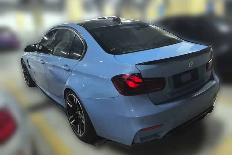 Used BMW M3 2014 M3 four-door sedan Rear Left 45 Deg