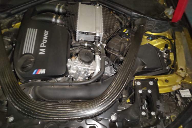 Used BMW M3 2016 M3 Sedan Competition Limited Edition Engine Bay Left