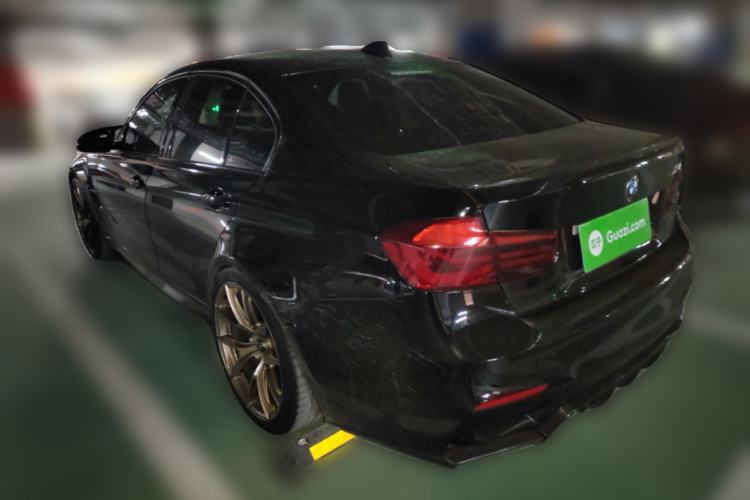 Used BMW M3 2016 M3 Sedan Competition Limited Edition Rear Left 45 Deg