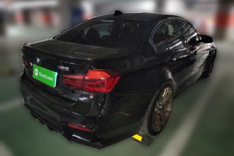 Used BMW M3 2016 M3 Sedan Competition Limited Edition Rear Right 45 Deg