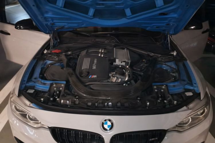 Used BMW M3 2016 M3 four-door sedan Engine Bay