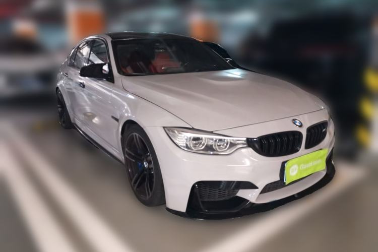 Used BMW M3 2016 M3 four-door sedan Front Right 45 Deg