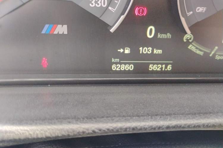 Used BMW M3 2017 M3 Fan Limited Edition Odometer Close Up