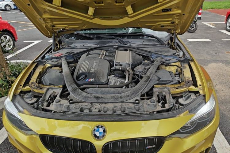 Used BMW M3 2018 M3 4-door sedan Engine Bay