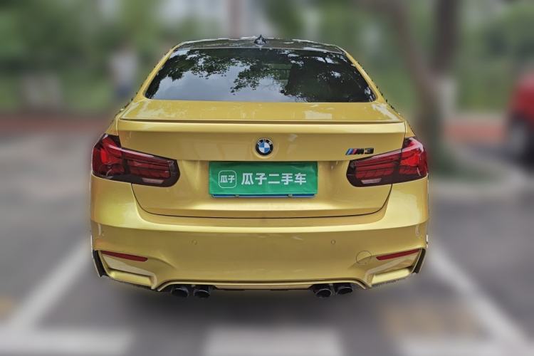 Used BMW M3 2018 M3 4-door sedan Rear