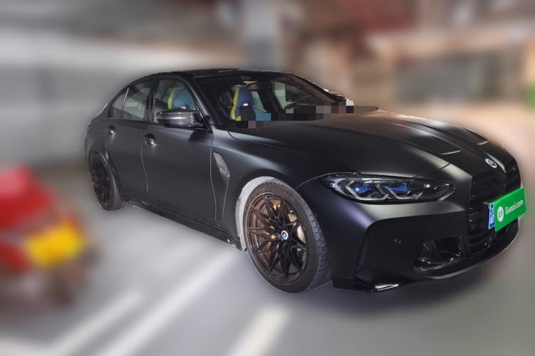Used BMW M3 2021 M3 Sedan Thunder Edition Front Right 45 Deg