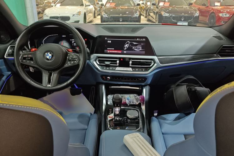 Used BMW M3 2021 M3 Sedan Thunder Edition Center Console
