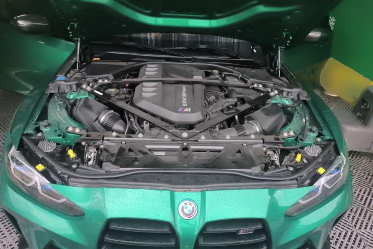 Used BMW M3 2021 M3 Sedan Thunder Edition Engine Bay