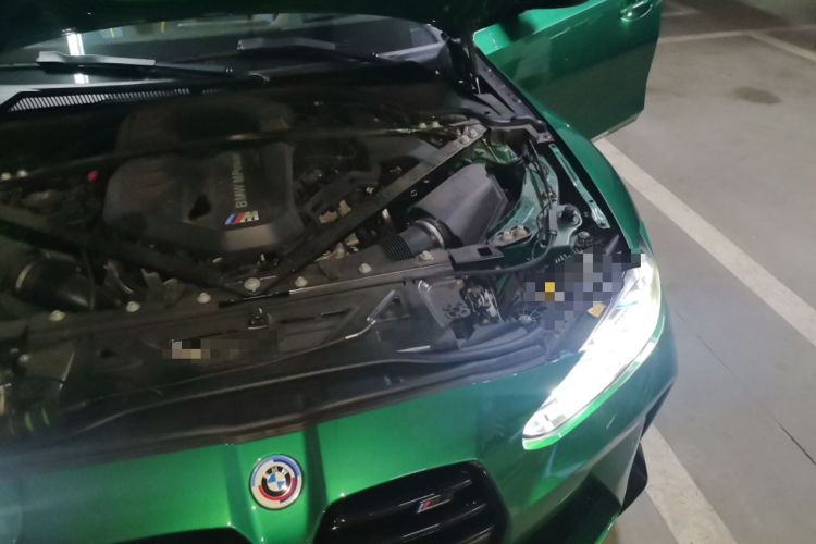 Used BMW M3 2021 M3 Sedan Thunder Edition Engine Bay Left