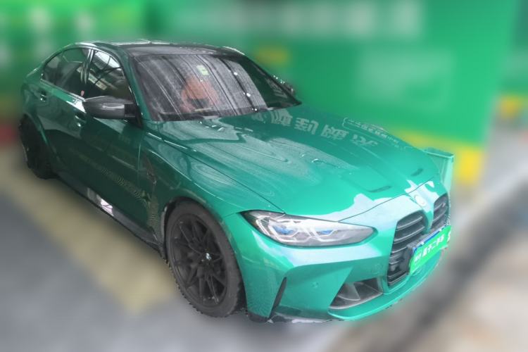 Used BMW M3 2021 M3 Sedan Thunder Edition Front Right 45 Deg
