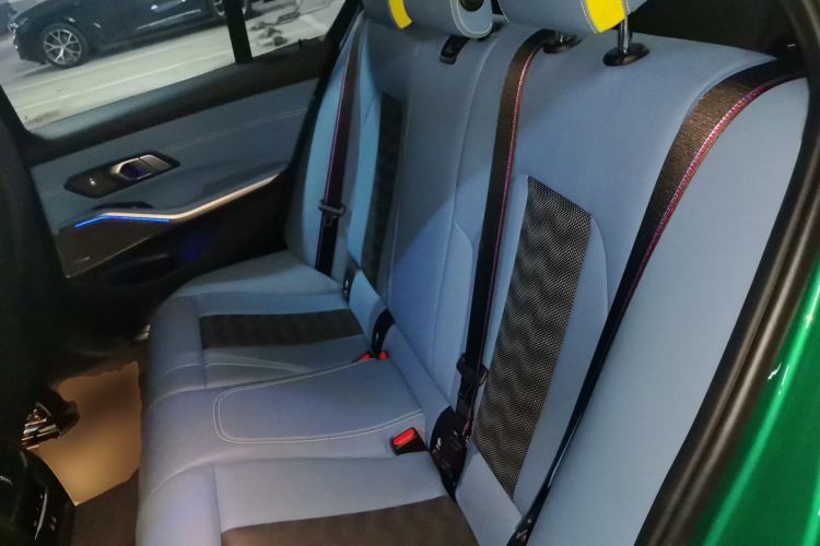 Used BMW M3 2021 M3 Sedan Thunder Edition Left Rear Seat