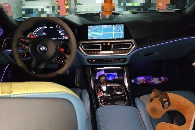 Used BMW M3 2021 M3 Sedan Thunder Edition Center Console