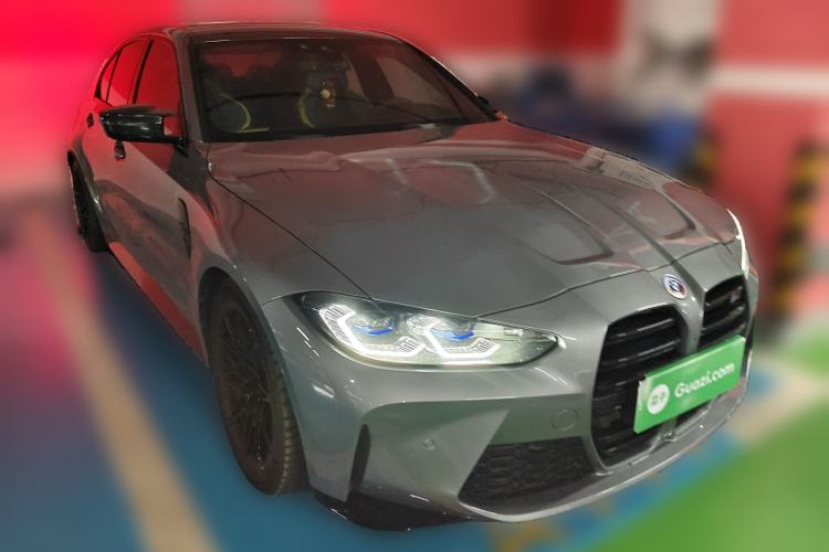 Used BMW M3 2021 M3 Sedan Thunder Edition Front Right 45 Deg