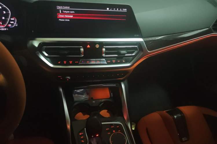 Used BMW M3 2021 M3 Sedan Thunder Edition Audio And AC Panel