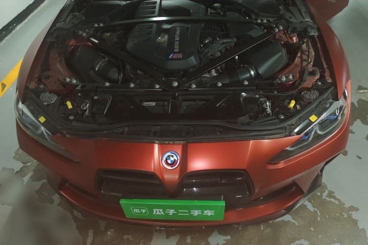 Used BMW M3 2021 M3 Sedan Thunder Edition Engine Bay