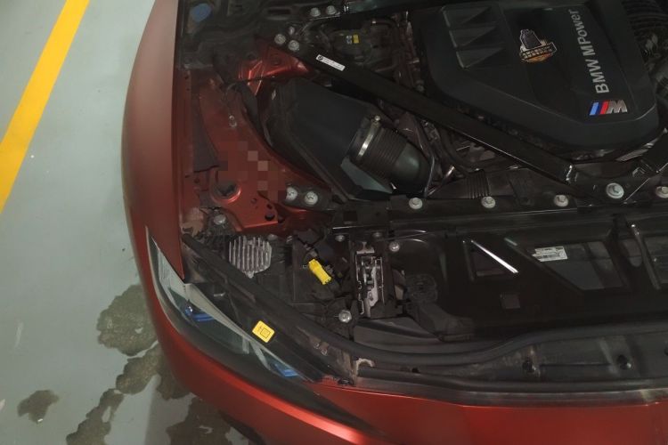 Used BMW M3 2021 M3 Sedan Thunder Edition Engine Bay Right