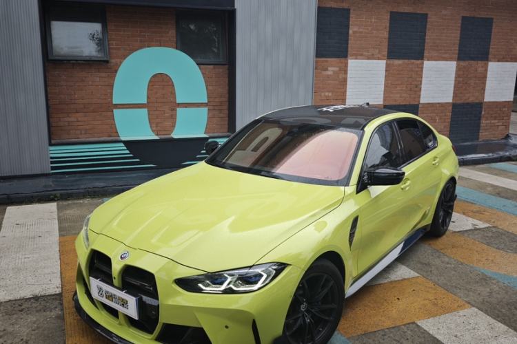 Used BMW M3 2021 M3 Sedan Thunder Edition Exterior 2