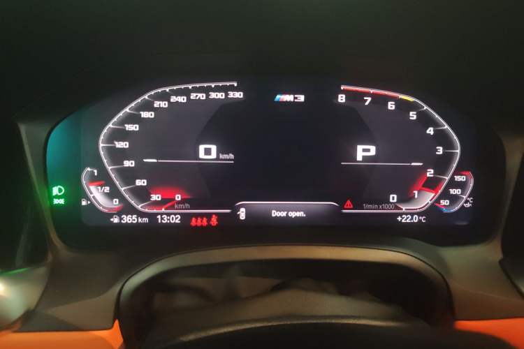 Used BMW M3 2021 M3 Sedan Thunder Edition Instrument Cluster